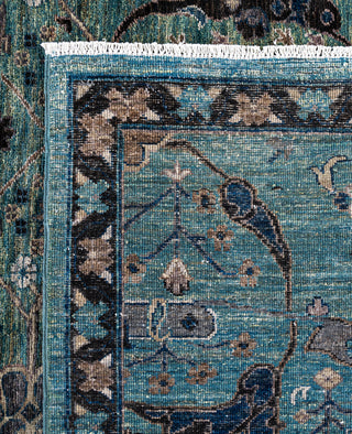 Serapi One-of-a-Kind Wool Green Area Rug 8' 3" x 9' 9"