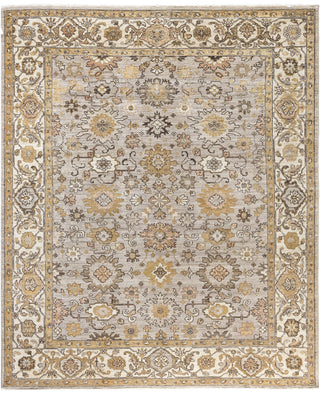 Serapi One-of-a-Kind Wool Gray Area Rug 7' 10" x 9' 9"