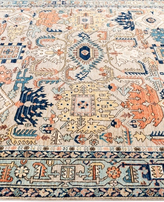 Serapi One-of-a-Kind Wool Beige Area Rug 8' 2" x 10' 2"