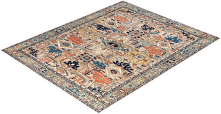 Serapi One-of-a-Kind Wool Beige Area Rug 8' 2" x 10' 2"