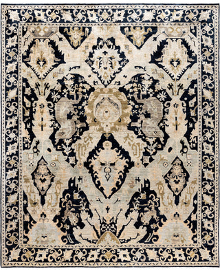 Serapi One-of-a-Kind Wool Black Area Rug 7' 11" x 9' 9"