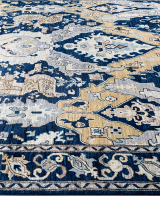 Serapi One-of-a-Kind Wool Blue Area Rug 8' 0" x 9' 9"