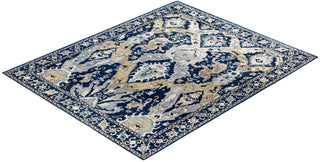 Serapi One-of-a-Kind Wool Blue Area Rug 8' 0" x 9' 9"