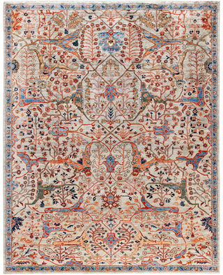 Serapi One-of-a-Kind Wool Gray Area Rug 8' 0" x 10' 0"