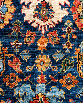 Serapi One-of-a-Kind Wool Blue Area Rug 8' 1" x 10' 3"