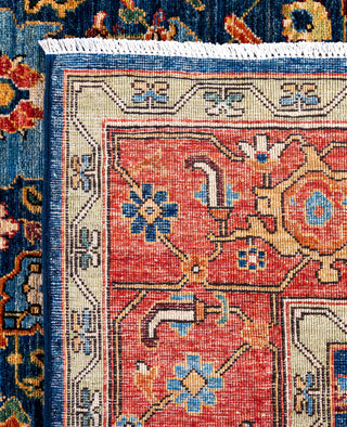 Serapi One-of-a-Kind Wool Blue Area Rug 8' 1" x 10' 3"