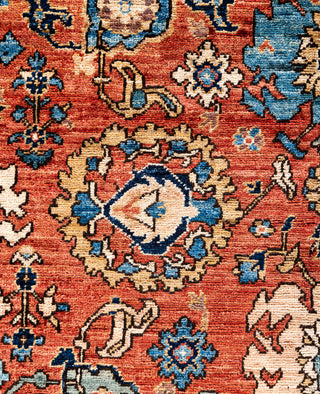 Serapi One-of-a-Kind Wool Orange Area Rug 8' 0" x 9' 10"