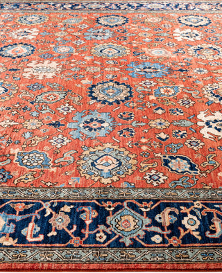 Serapi One-of-a-Kind Wool Orange Area Rug 8' 0" x 9' 10"
