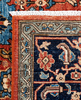 Serapi One-of-a-Kind Wool Orange Area Rug 8' 0" x 9' 10"