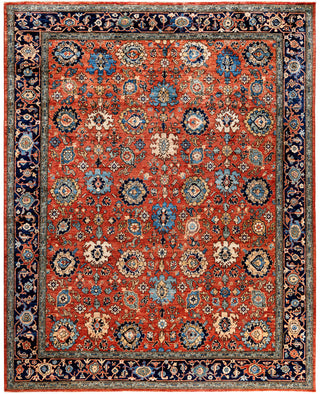 Serapi One-of-a-Kind Wool Orange Area Rug 8' 0" x 9' 10"