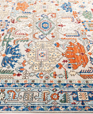 Serapi One-of-a-Kind Wool Beige Area Rug 7' 11" x 9' 9"