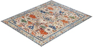Serapi One-of-a-Kind Wool Beige Area Rug 7' 11" x 9' 9"