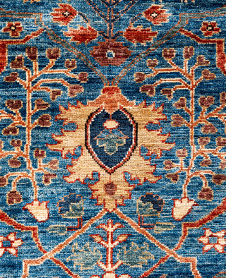 Serapi One-of-a-Kind Wool Blue Area Rug 8' 2" x 10' 0"