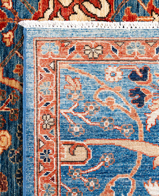 Serapi One-of-a-Kind Wool Blue Area Rug 8' 2" x 10' 0"