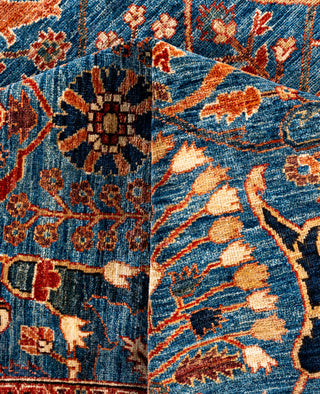 Serapi One-of-a-Kind Wool Blue Area Rug 8' 2" x 10' 0"