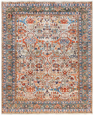 Serapi One-of-a-Kind Wool Gray Area Rug 7' 11" x 9' 9"