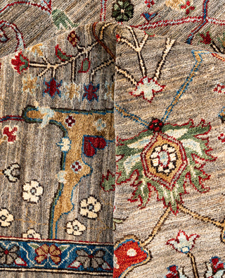 Serapi One-of-a-Kind Wool Brown Area Rug 8' 3" x 9' 9"