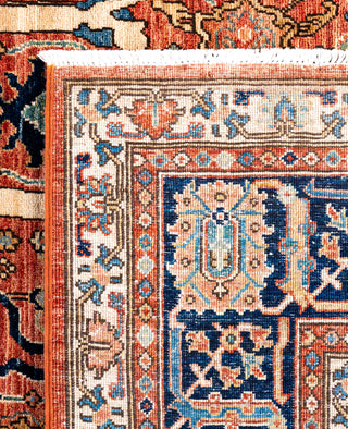 Serapi One-of-a-Kind Wool Red Area Rug 7' 10" x 9' 9"