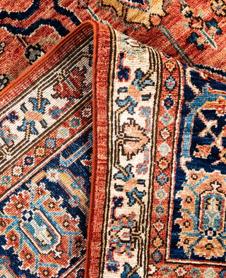 Serapi One-of-a-Kind Wool Red Area Rug 7' 10" x 9' 9"