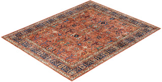Serapi One-of-a-Kind Wool Red Area Rug 7' 10" x 9' 9"