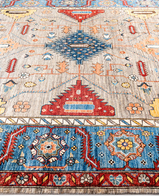 Serapi One-of-a-Kind Wool Brown Area Rug 8' 1" x 10' 2"