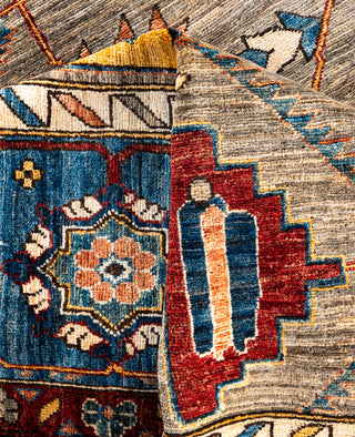Serapi One-of-a-Kind Wool Brown Area Rug 8' 1" x 10' 2"