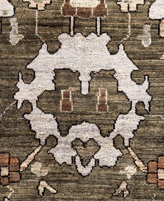 Serapi One-of-a-Kind Wool Brown Area Rug 8' 1" x 9' 9"