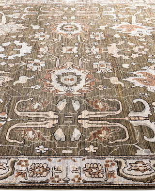 Serapi One-of-a-Kind Wool Brown Area Rug 8' 1" x 9' 9"