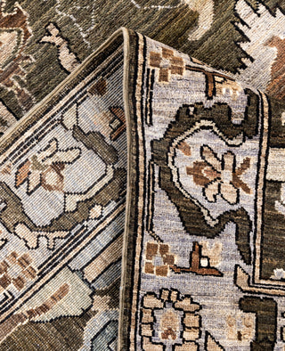 Serapi One-of-a-Kind Wool Brown Area Rug 8' 1" x 9' 9"