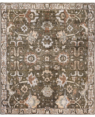 Serapi One-of-a-Kind Wool Brown Area Rug 8' 1" x 9' 9"