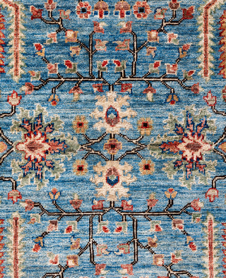 Serapi One-of-a-Kind Wool Blue Area Rug 8' 0" x 9' 10"