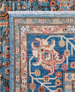 Serapi One-of-a-Kind Wool Blue Area Rug 8' 0" x 9' 10"