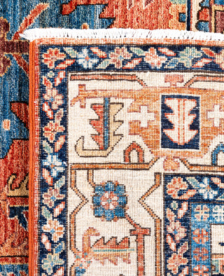 Serapi One-of-a-Kind Wool Orange Area Rug 8' 1" x 10' 3"