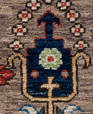 Serapi One-of-a-Kind Wool Brown Area Rug 8' 1" x 9' 11"
