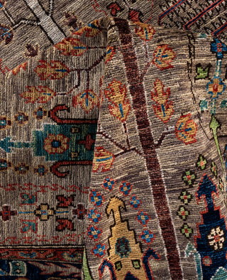 Serapi One-of-a-Kind Wool Brown Area Rug 8' 1" x 9' 11"