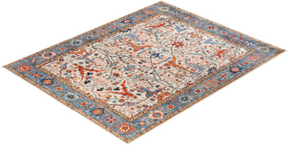 Serapi One-of-a-Kind Wool Ivory Area Rug 7' 10" x 9' 11"