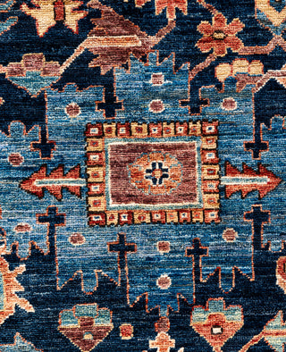 Serapi One-of-a-Kind Wool Blue Area Rug 8' 2" x 10' 2"