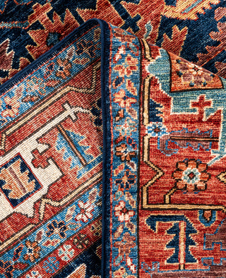 Serapi One-of-a-Kind Wool Blue Area Rug 8' 2" x 10' 2"