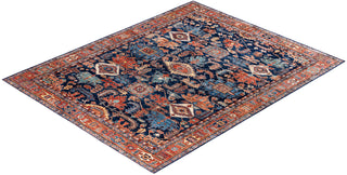 Serapi One-of-a-Kind Wool Blue Area Rug 8' 2" x 10' 2"