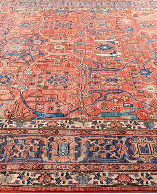 Serapi One-of-a-Kind Wool Red Area Rug 8' 3" x 10' 0"
