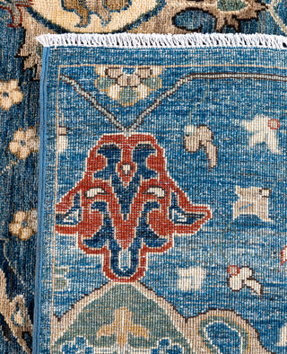 Serapi One-of-a-Kind Wool Blue Area Rug 8' 2" x 9' 11"