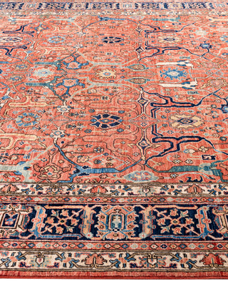 Serapi One-of-a-Kind Wool Red Area Rug 8' 1" x 9' 9"