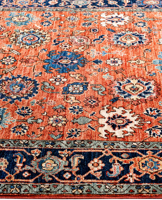 Serapi One-of-a-Kind Wool Orange Area Rug 4' 3" x 6' 2"