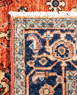 Serapi One-of-a-Kind Wool Orange Area Rug 4' 3" x 6' 2"