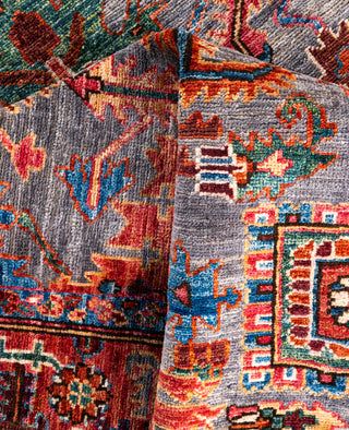 Serapi One-of-a-Kind Wool Gray Area Rug 4' 2" x 5' 11"