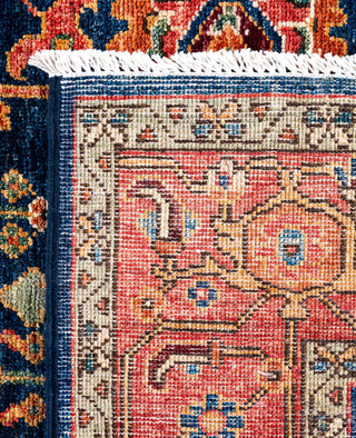 Serapi One-of-a-Kind Wool Blue Area Rug 4' 3" x 6' 1"
