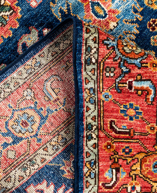 Serapi One-of-a-Kind Wool Blue Area Rug 4' 3" x 6' 1"
