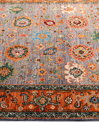 Serapi One-of-a-Kind Wool Gray Area Rug 4' 3" x 5' 10"