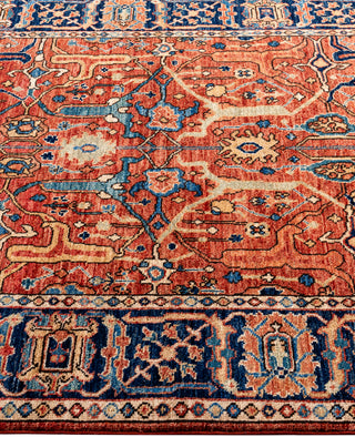 Serapi One-of-a-Kind Wool Red Area Rug 4' 2" x 5' 10"