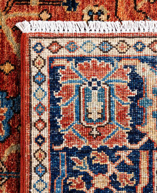 Serapi One-of-a-Kind Wool Red Area Rug 4' 2" x 5' 10"